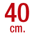 40 cm